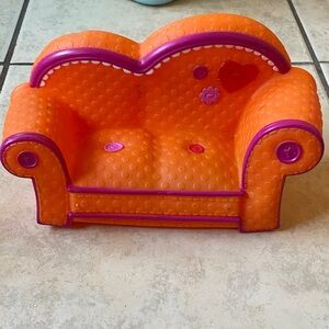 Lalaloopsy Orange & Purple Toy Couch